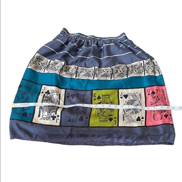 Anthropologie Edme and Estylle Pinochle Pleated Skirt - Picture 11 of 15